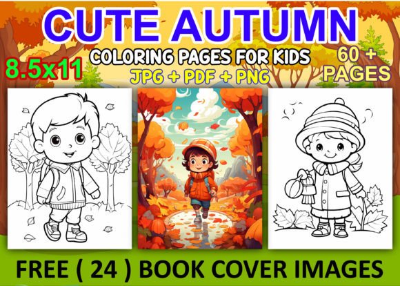 Autumn Coloring Pages with Book Cover: A Thoughtful Approach to KDP Publishing and Creative Relaxation