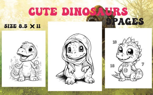 Crafting Unique KDP Interiors: The Rise of Cute Dinosaur Coloring Books for Kids