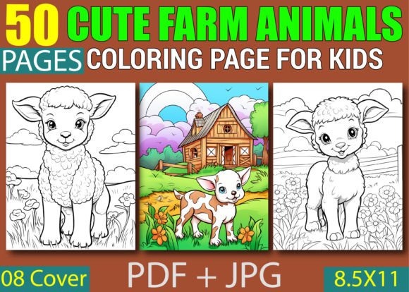 Cute Farm Animals Coloring Pages: A Practical Resource for Your Next Creative Project