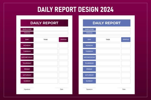 Daily Report Design 2024: Creative Tools for Professionals