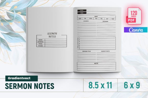 Discover the Power of KDP Sermon Notes for Canva: A Complete Guide