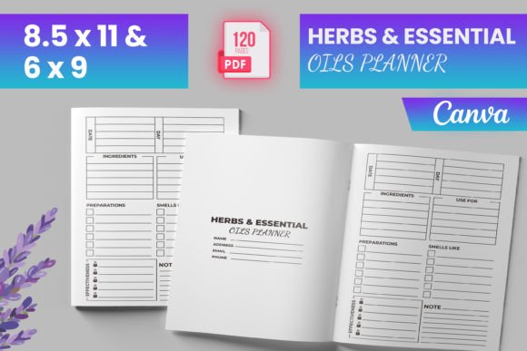 Herbs Essential Oils Planner Canva: A Comprehensive Guide for Herbal Enthusiasts
