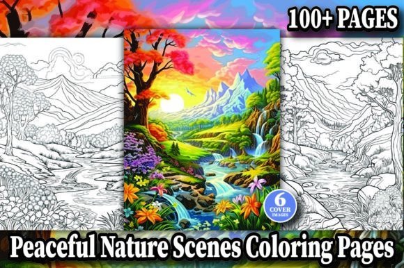 How the Peaceful Nature Scenes Coloring Book KDP Bundle Supports Creative Business Growth