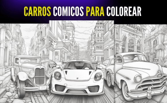 Increíbles Carros Para Colorear