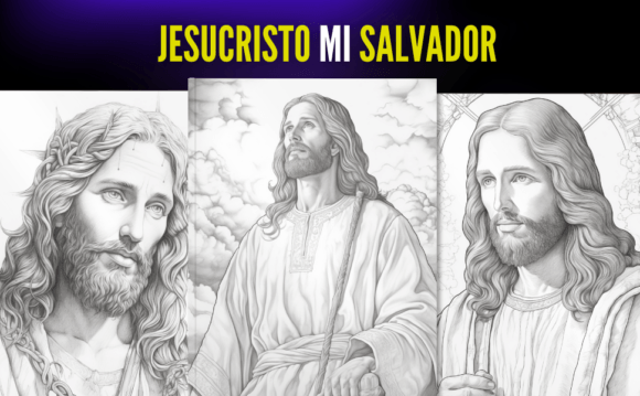 Jesucristo Mi Salvador – DilanDu Bank: Un Recurso Único de 50 Dibujos para Colorear
