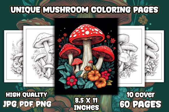 Mushroom Coloring Pages for KDP: What Most Sellers Get Wrong and How to Fix It