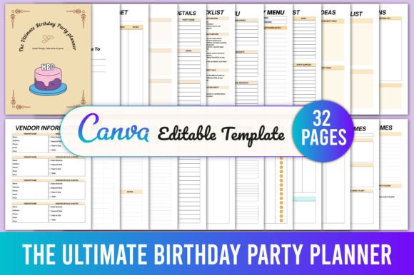 The Ultimate Birthday Party Planner Canva: Your Blueprint for Flawless Celebrations